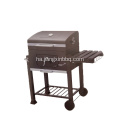 Gauraye Barbecue Grill Tare da Teburin Gefen